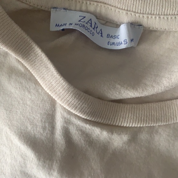 Small Zara Basic TShirt - Picture 2 of 3
